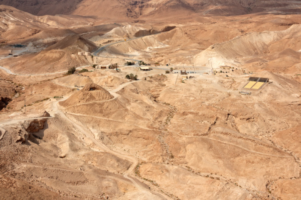 deserto de judean em masada israel