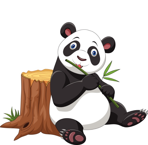 desenhos animados bonitos da panda - Stockphoto #25728490 | Banco de  Imagens Panthermedia