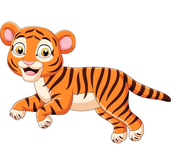 Vetores de Pequeno Personagem Tigre Irritado Isolado Filhote Irritado  Desenho Animado Listrado Tigre Com Fogo e mais imagens de Animal selvagem -  iStock