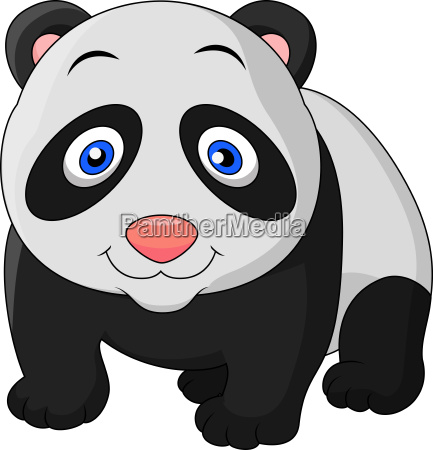 Desenhos animados bonitos da Panda do bebê - Stockphoto #9067170 | Banco de  Imagens Panthermedia