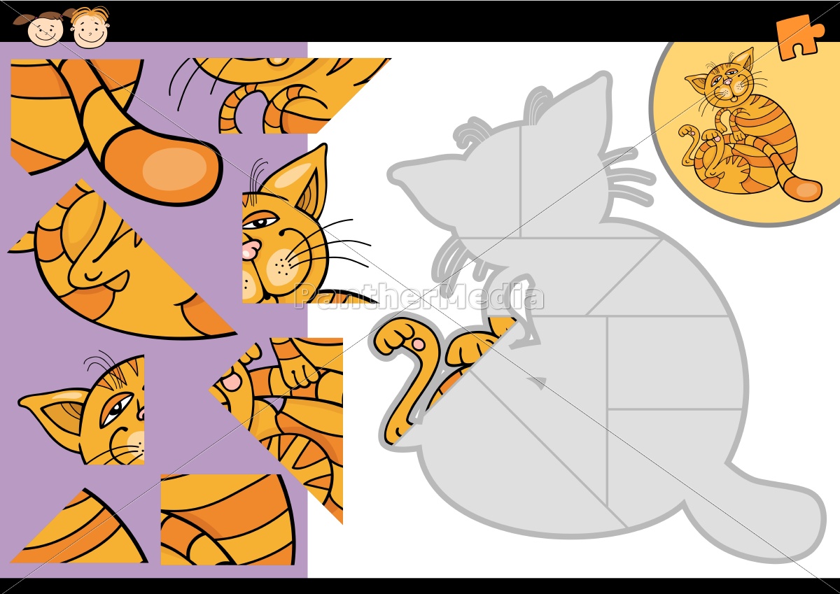 Desenhos Animados Gatos Quebra Cabeça Jogo Quebra Cabeça Desenho Quadrado  Vetor PNG , Quebra Cabeça, Desenho, Quadrado Imagem PNG e Vetor Para  Download Gratuito