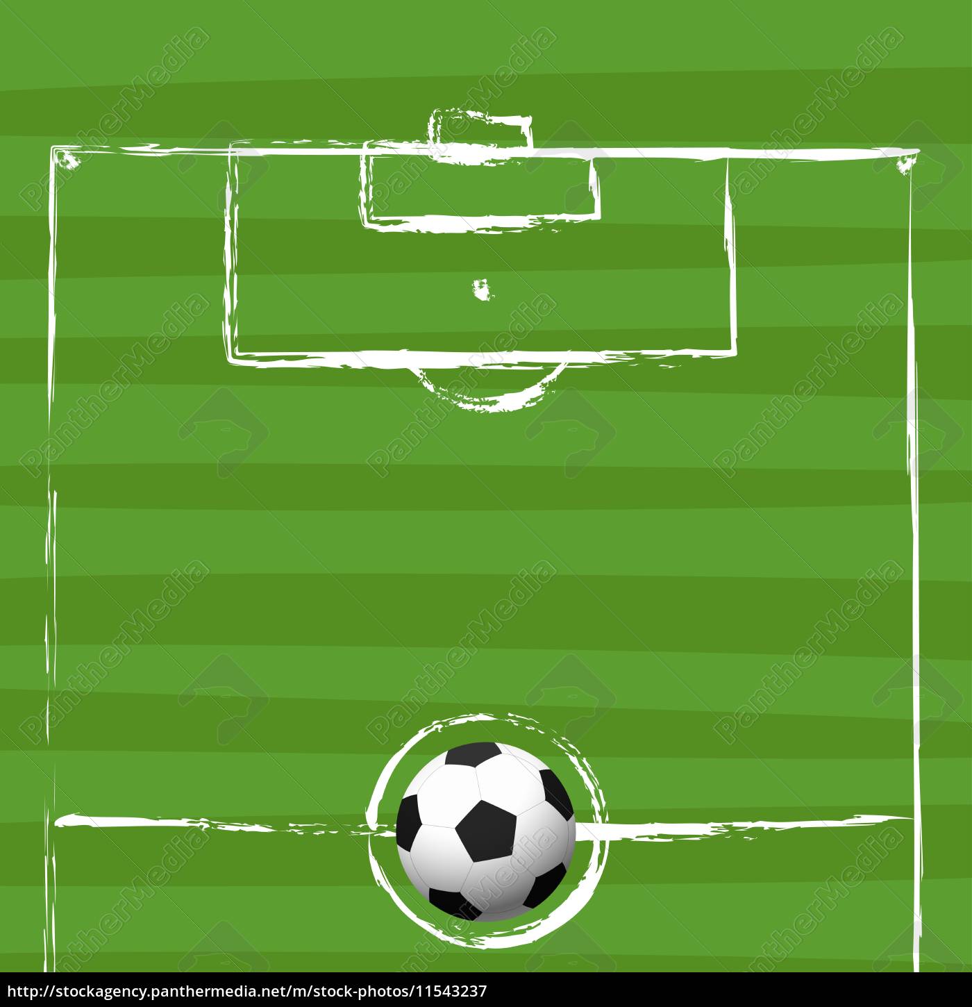 Desenho vetorial abstrato do jogo de futebol