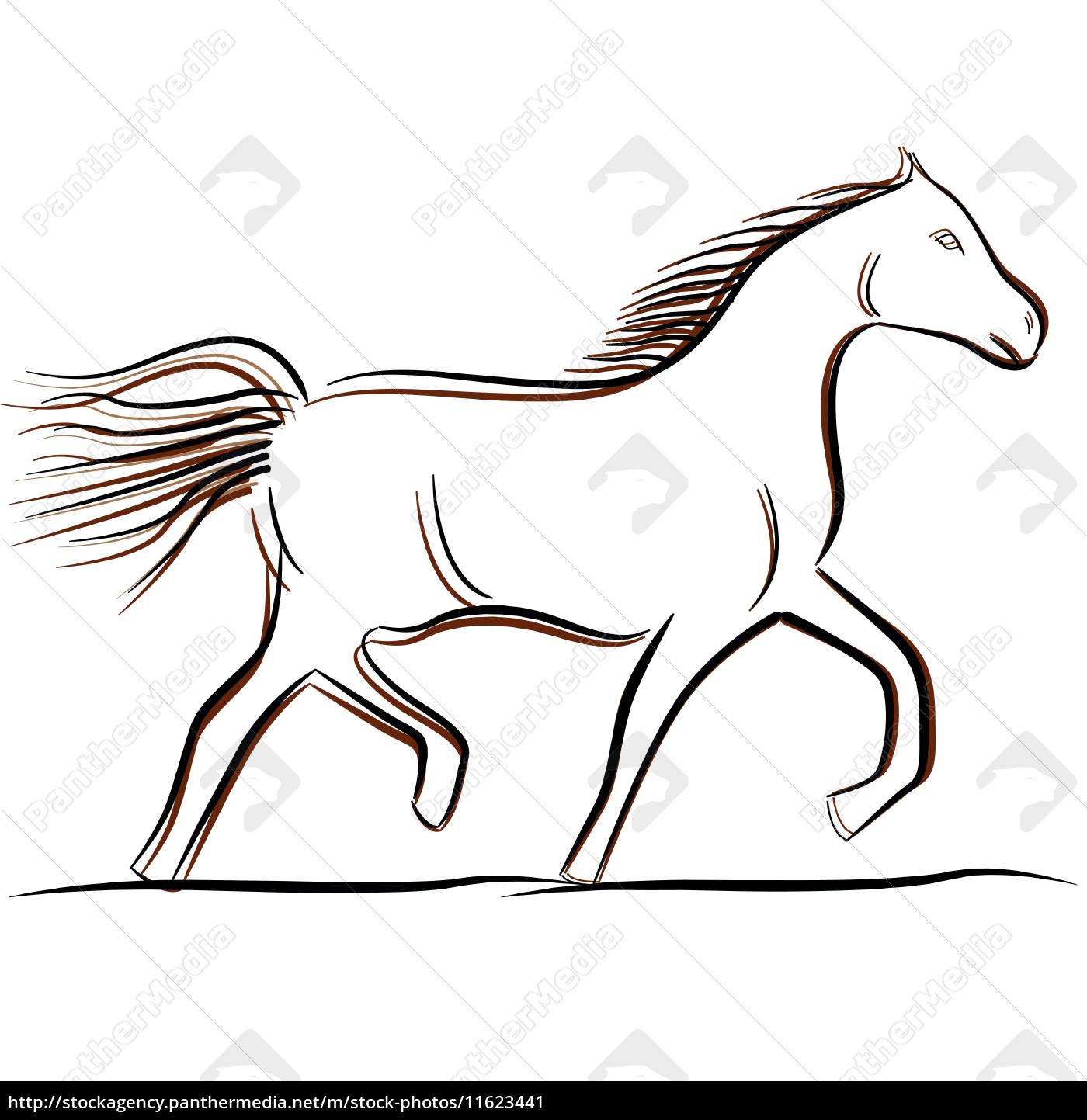 Fotos de Cavalo desenho, Imagens de Cavalo desenho sem royalties