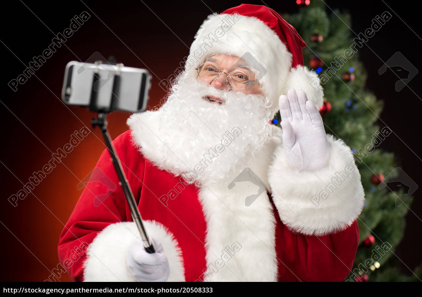 Selfie do Papai Noel