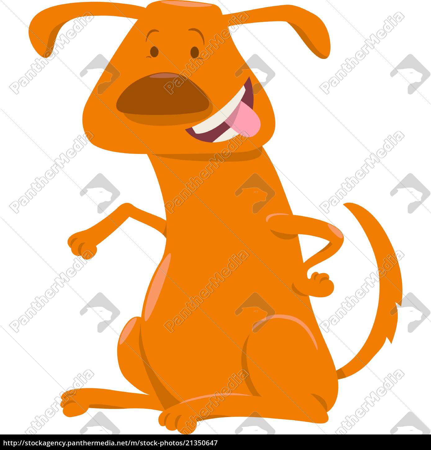 Desenhos animados kawaii cachorro página para colorir imagem vetorial de  izakowski© 27993369