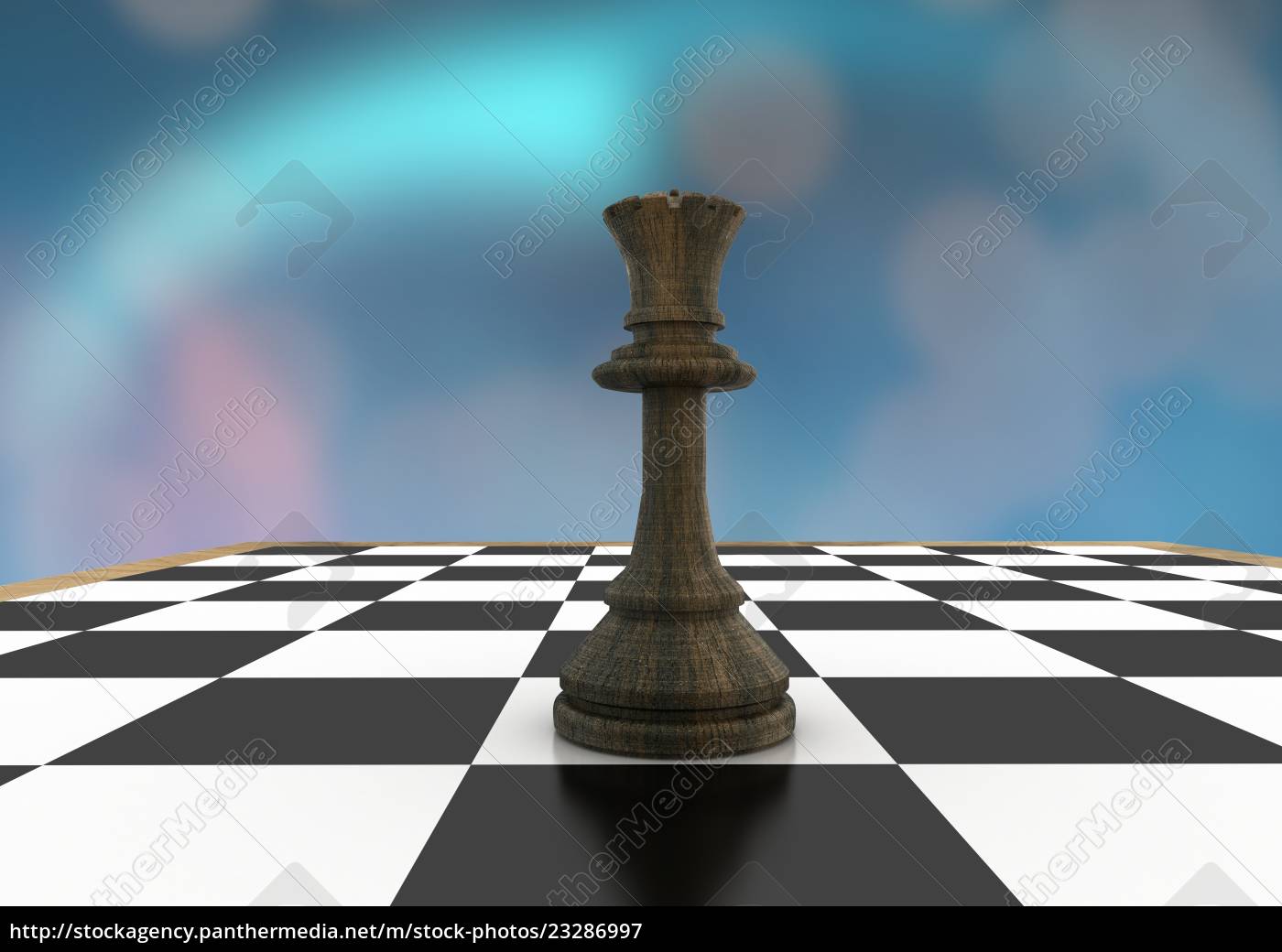 Jogo de xadrez no azul foto de stock. Imagem de passatempo - 10992238