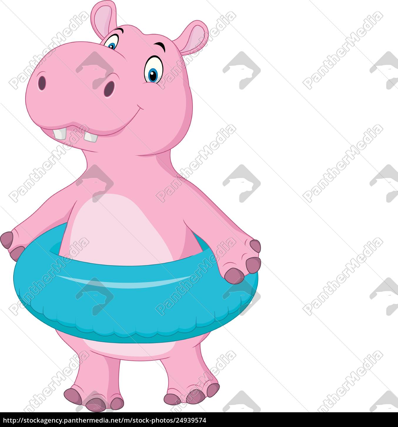Hippo Todo o jogo série de desenhos animados 