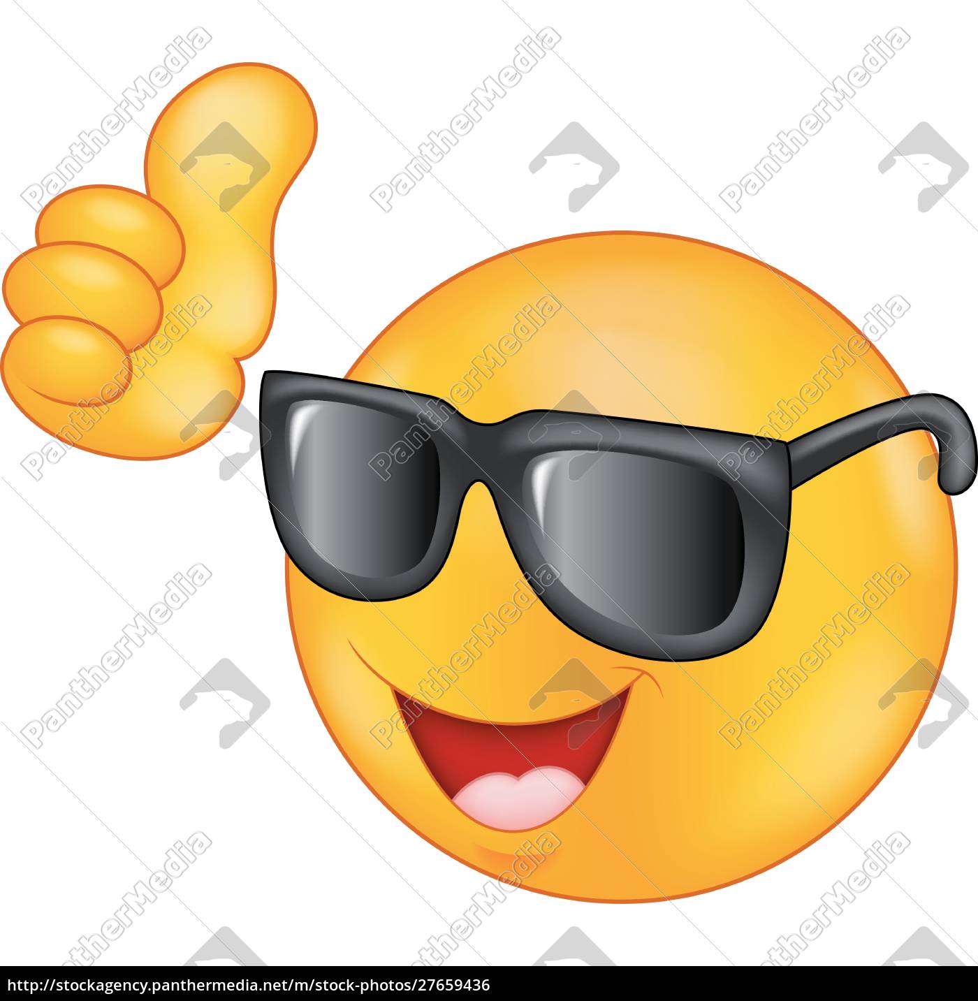 Emoji Sorridente Emoticon Masculino Feliz Simples Com Óculos