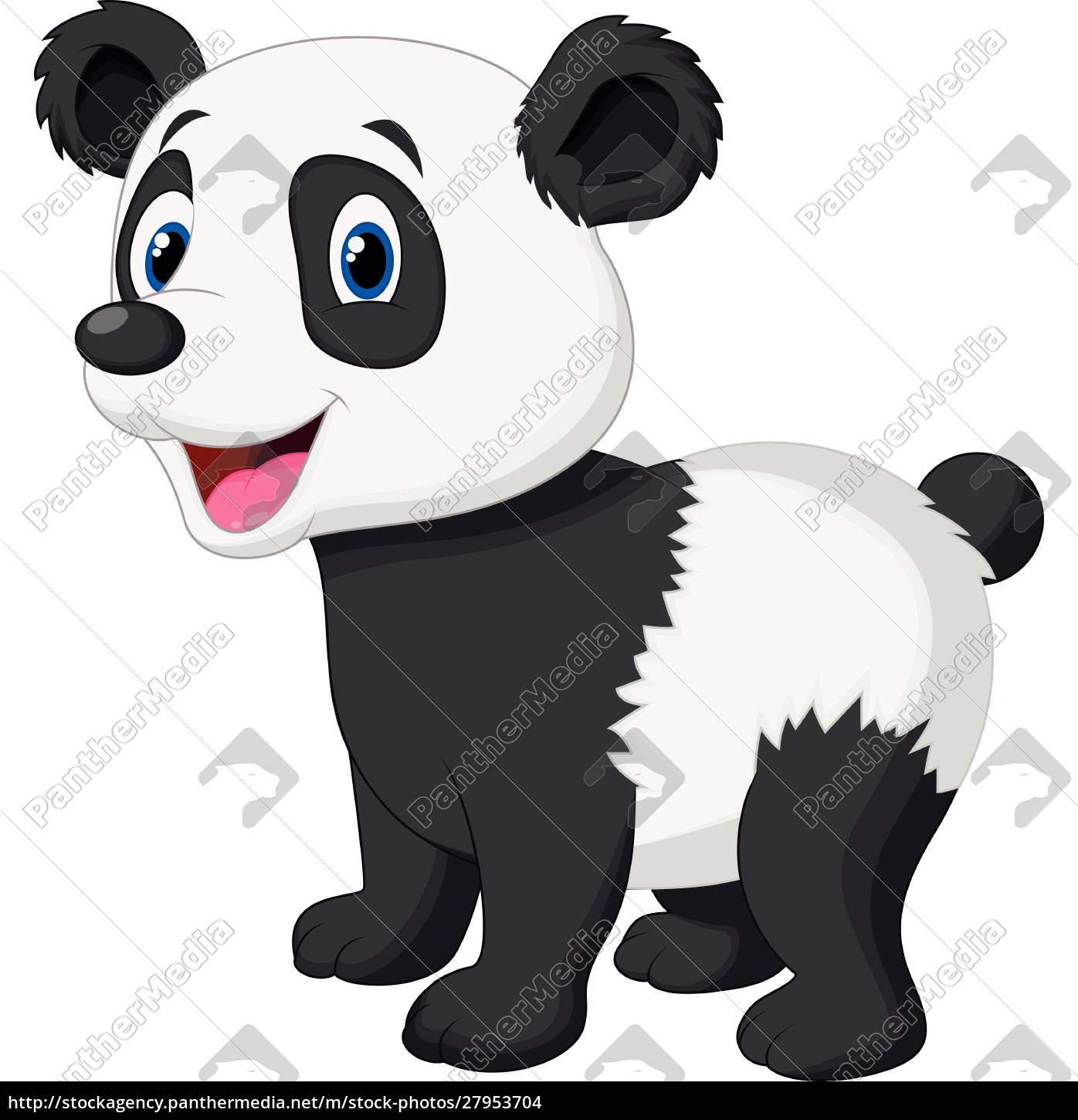 Como desenhar um urso panda fofinho, passo a passo!