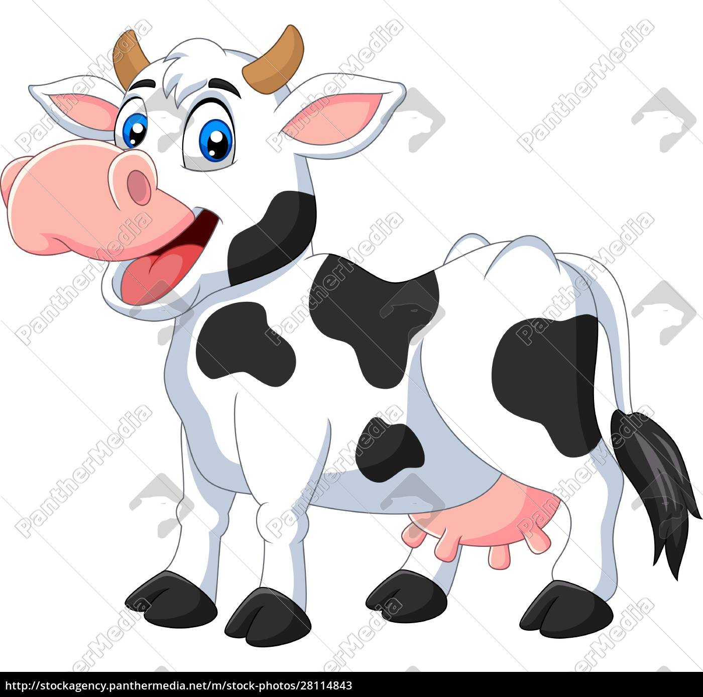 Vaca Simplificou A Ilustração Fofa Royalty Free SVG, Cliparts, Vetores, e  Ilustrações Stock. Image 74141334
