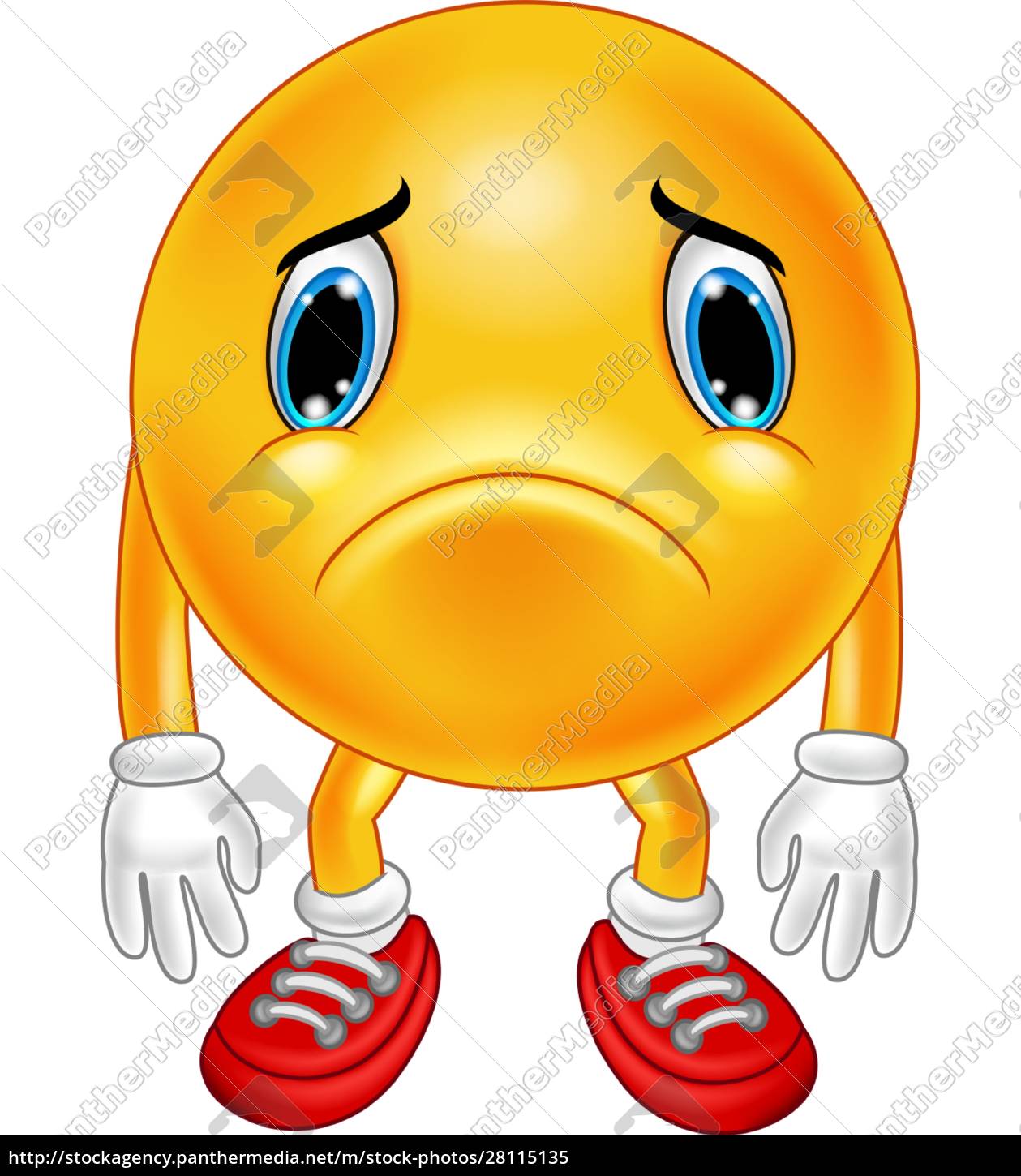 Vetores de Triste Emoticon Smiley Dos e mais imagens de 2015 - 2015,  Amarelo, Chorar - iStock